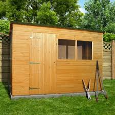 Shiplap Pent Shed 162 Thicker Boards