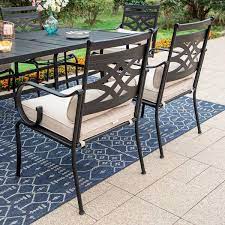 Phi Villa 7 Piece Metal Outdoor Dining