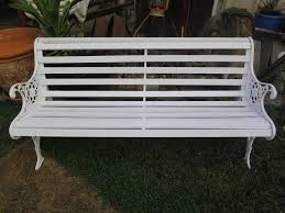 Cast Iron And Timber Garden Bench Seat