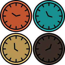 Free Wall Clock Vector Art