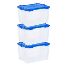 Weatherpro Clear Plastic Storage Box