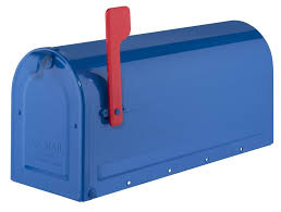 Architectural Mailboxes Post Mount Blue