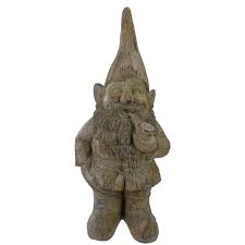 Northlight 17 5 In Gray Standing Gnome