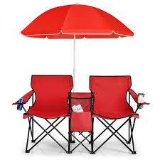 Sunrinx Red Portable Folding Picnic