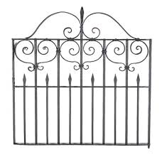 Wrought Iron Residential Fence Gate