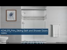 Prim Frameless Sliding Shower Door K
