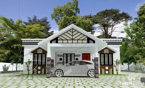 Modern 3 Bedroom One Story House Plan