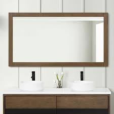 Bathroom Vanity Mirror In Almond Latte