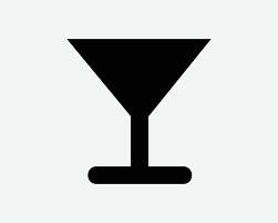 Cocktail Glass Icon Bar