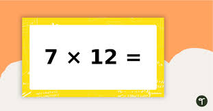 Multiplication Facts Powerpoint