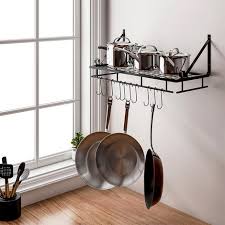 Wall Mounted Kitchen Organiser Rack