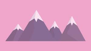 Mountain Icon Ilration Background