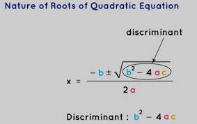Quadratic Equation Formula Definition