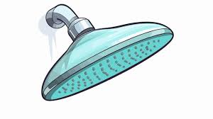 Cartoon Shower Vector Icon Ilration