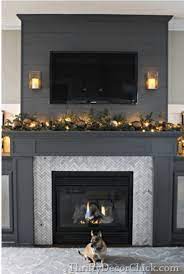 Modern Mantel Decor With A Tv 7 Ways