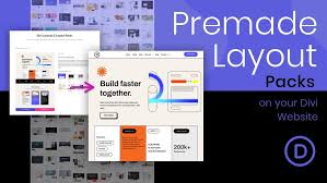 Premade Layout Pack On Your Divi Website