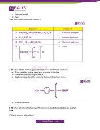 Class 12 Chemistry Worksheet On Chapter