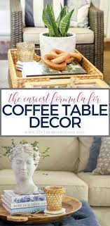How To Decorate A Coffee Table The