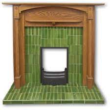 Voysey Tiled Fireplace Insert