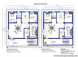 35x40 West Facing House Design House