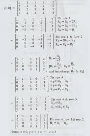 Solution Of Linear System Of Equations