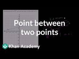 Point Part Way Between Two Points