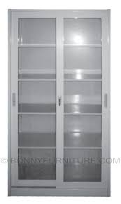 As 017 Glass Door Metal Cabinet Bonny