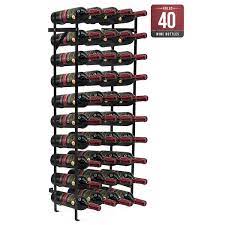 40 Bottle Free Standing Wine Rack