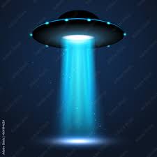 ufo light beam alien transport