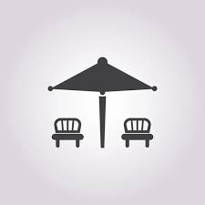 Outdoor Furniture Silhouette Vector