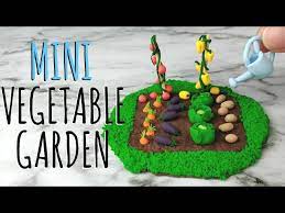 Mini Vegetable Garden Polymer Clay