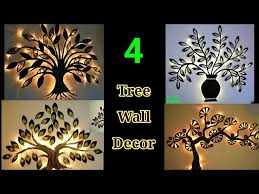 4 Tree Wall Decor Ideas From Cardboard
