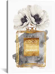 Icanvas Coco Chanel Perfume Wall Art By