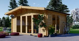 5m X 4m Log Cabins At Quick Garden Co Uk