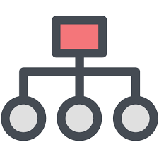 Hierachy Map Office Site Structure Icon