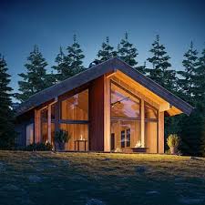 log cabin 3d models for