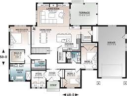 3 Bedroom Farm House Style House Plan 8823