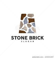Brick Stone Logo Premium Elegant