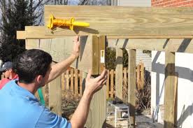 deck posts support beams joists