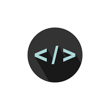 Coding Icon Logo Template Ilration