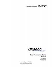 Data Communications Manual Nec Ux5000