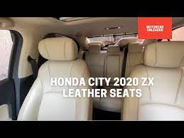 Leather Seats Of Honda City 2020 Zx