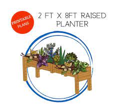 Garden Box Plans 2 X 8 Planter