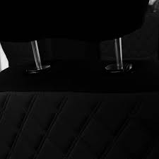 Fh Group Neoprene Custom Seat Covers For 2007 2018 Jeep Wrangler Jk 4dr Front Set Black