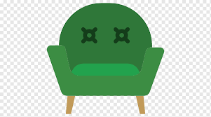 Chair Table Furniture Icon A Green