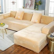 Velvet Fabric Sofa Covers For