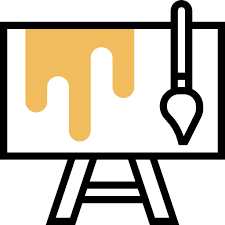 Painting Meticulous Yellow Shadow Icon