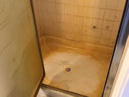 Orange Stains In Shower Surrounds