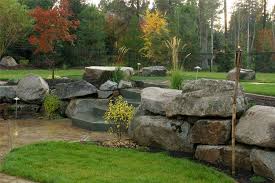 Dry Stacked Stone Walls Landscaping
