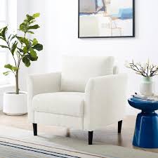 Living Room Accent Chair By Naomi Home Color White